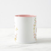 Gewoon een meisje dat van varkens houdt | Monogram Mok (Midden)
