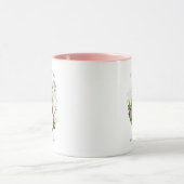 Gewoon een meisje dat van varkens houdt | Monogram Mok (Midden)