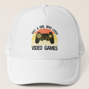 Gewoon Een Meisje Dat Van Videogames Houdt Trucker Pet
