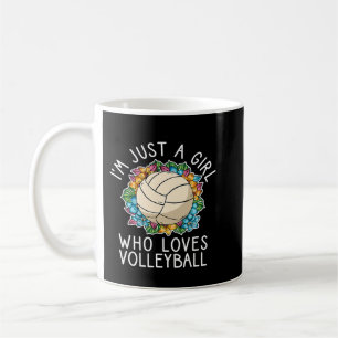Gewoon een meisje dat Volleyball liefheeft voor ti Koffiemok