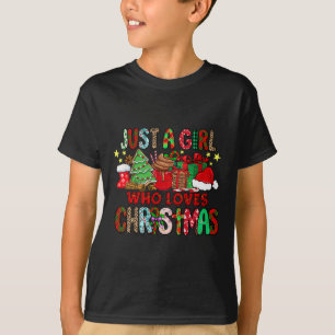 Gewoon een meisje die houdt van hete cacao leuke k t-shirt