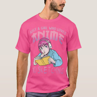 Gewoon een meisje die van anime houdt en Shirt sch