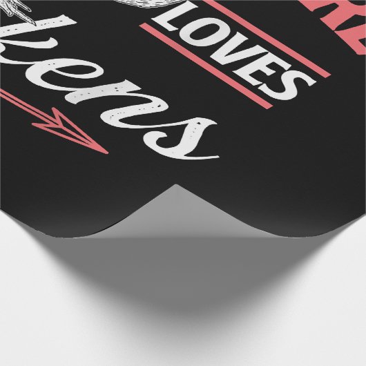 Gewoon een meisje die van kippen houdt - Chicken L Cadeaupapier (Hoek)