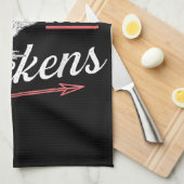 Gewoon een meisje die van kippen houdt - Chicken L Theedoek (Quarter Fold)