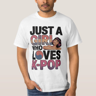 Gewoon Een Meisje Schattig Grappig T-Shirt Cadeau