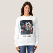 Gewoon een meisje trui (Voorkant volledig)