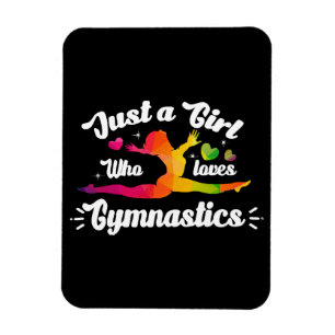 Gewoon een meisjes die gymnastiek leuk vindt magneet