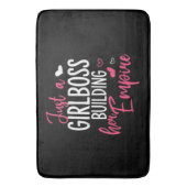 Gewoon een meisjesbaas die haar imperium bouwt, vr badmat (Voorkant Verticaal)