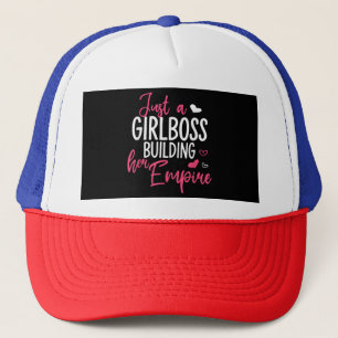 Gewoon een meisjesbaas die haar imperium bouwt, vr trucker pet