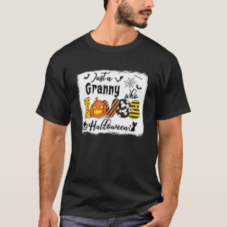 Gewoon een oma die van Halloween Pumpkin Witch Co T-shirt