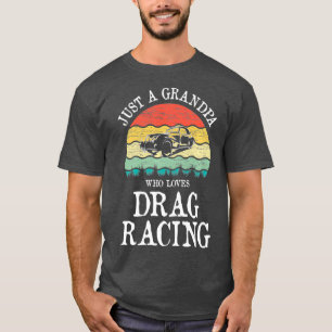 Gewoon een opa die houdt van drag race premium t-shirt