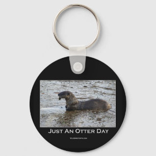 Gewoon een Otter Day Gifts Sleutelhanger