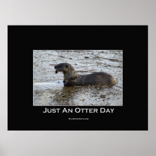 "Gewoon een Otter Day-Poster" Poster