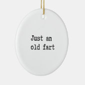 Gewoon een oud kunstje keramisch ornament (Rechts)