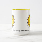 Gewoon een Ray van de Mok van Sunshine Coffee (Center)