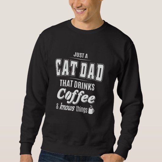 Gewoon Een Receptioniste Funny Koffie Drinker Lief Trui (Voorkant)