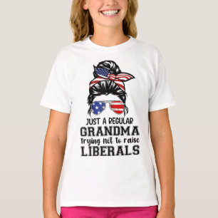 Gewoon een reguliere oma die probeert geen liberaa t-shirt