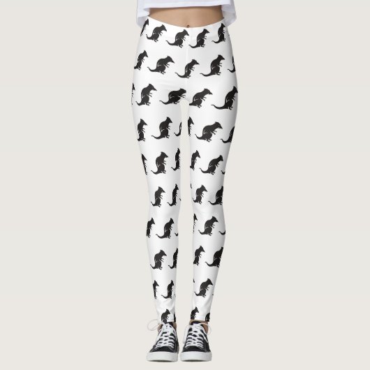Gewoon een ritje leggings (Voorkant)