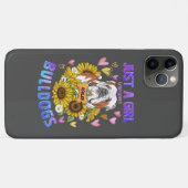 Gewoon een schattig meisje houdt van Engelse bulld Case-Mate iPhone Case (Achterkant (horizontaal))