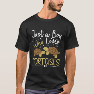 Gewoon een schildpad die van schildpadden houdt t-shirt