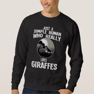 Gewoon een simpel mens die echt van Giraffe Gira h Trui