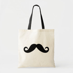 Gewoon een snor canvas tas