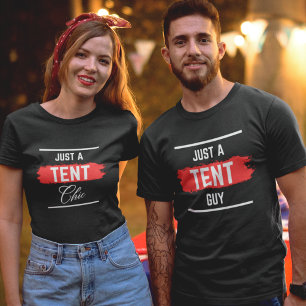 'Gewoon een TENT-man' Professioneel, Grappig, Bedr T-shirt