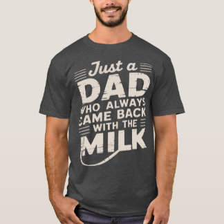 Gewoon een vader die altijd terugkwam jongen t-shirt