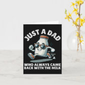 Gewoon een vader die altijd terugkwam met de melk  kaart (Gele Bloem)