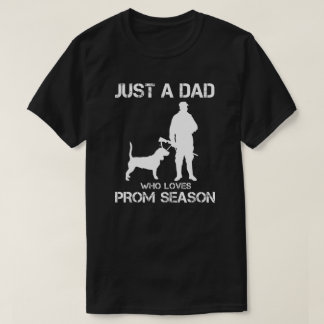 Gewoon een vader die het eindexamenbal seizoen leu t-shirt