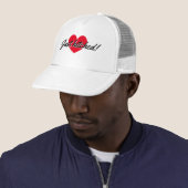 Gewoon een vrachtwagenhoed voor pas geweven koppel trucker pet (In situ)