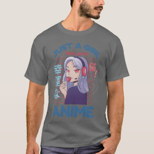 Gewoon een wie anime leuk vindt laat je liefde zie t-shirt
