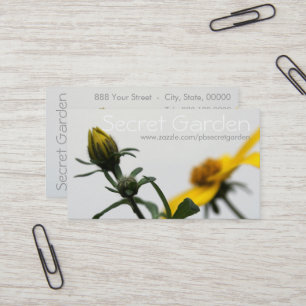 Gewoon eenvoudige bloemen 3 Floral Fotografie Bsin Visitekaartje