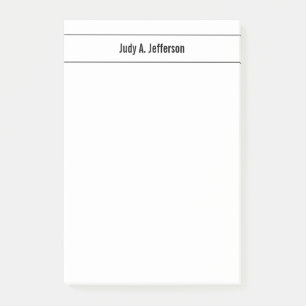 Gewoon eenvoudige, klassieke minimalistisch post-it® notes