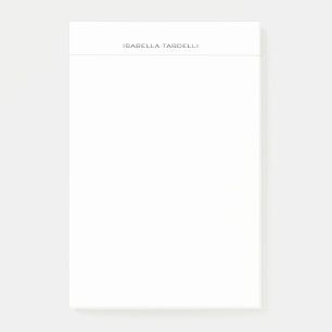Gewoon eenvoudige minimalistische moderne, profess post-it® notes