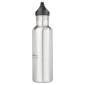 Gewoon eenvoudige minimalistische moderne, profess waterfles  (Rechts)