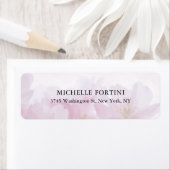 Gewoon elegant eenvoudig modern etiket (Insitu)