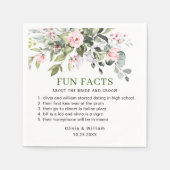 Gewoon Elegant Eucalyptus Facts Weddenschap Servet (Voorkant)