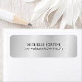 Gewoon Elegant klassiek eenvoudig Etiket (Insitu)