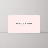 Gewoon Elegant roze Visitekaartje