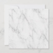 Gewoon elegante affaire plein bruiloft uitnodiging (Achterkant)