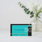 Gewoon elegante Visitekaartjes (Staand voorkant)