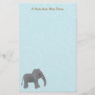 Gewoon Elephant Briefpapier