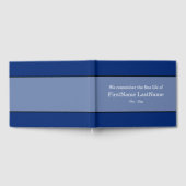 Gewoon en ingetogen Wake Service Guestbook Gastenboek (Volledig)