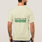 Gewoon erin voor het shirt Endorphins Runner (Achterkant)