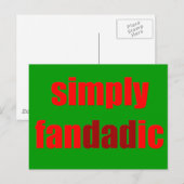 Gewoon Fandadic Briefkaart (Voorkant / Achterkant)