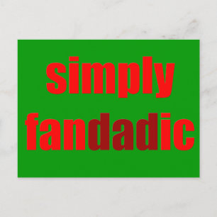 Gewoon Fandadic Briefkaart