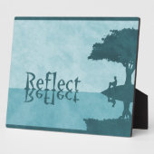 Gewoon Foto Plaque spiegelen Fotoplaat (Zijkant)