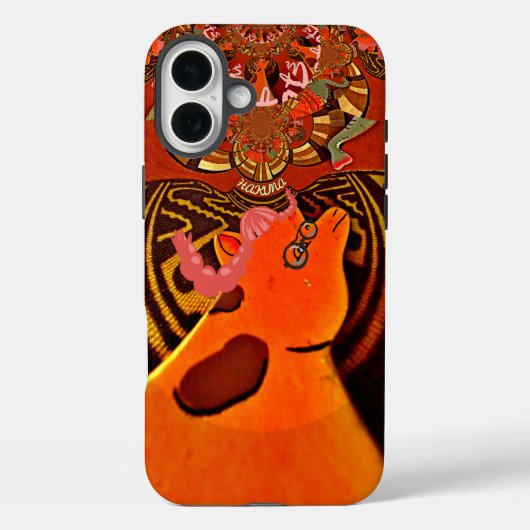 Gewoon Funny Giraffe afbeelding ontwerp Case-Mate iPhone Case (Achterkant)