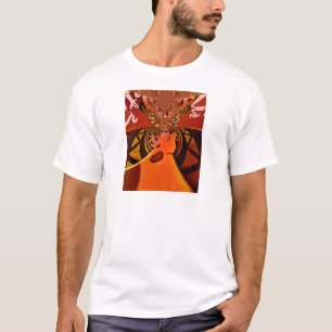 Gewoon Funny Giraffe afbeelding ontwerp T-shirt